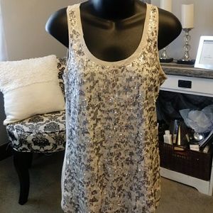 Gorgeous Sequin Express Tank
